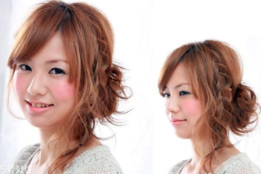 韩式女生短发扎法教程 百变发型扎法 韩式女生短发扎法教程 百变发型扎法