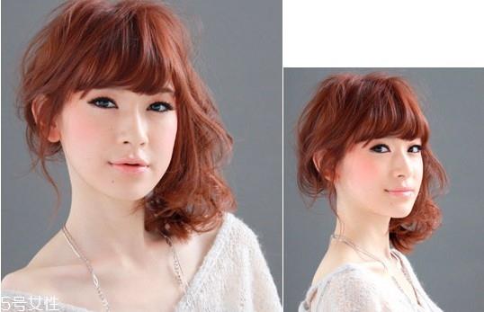 韩式女生短发扎法教程 百变发型扎法 韩式女生短发扎法教程 百变发型扎法