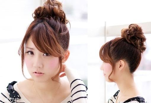 韩式女生短发扎法教程 百变发型扎法 韩式女生短发扎法教程 百变发型扎法