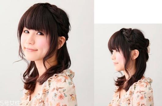 韩式女生短发扎法教程 百变发型扎法 韩式女生短发扎法教程 百变发型扎法