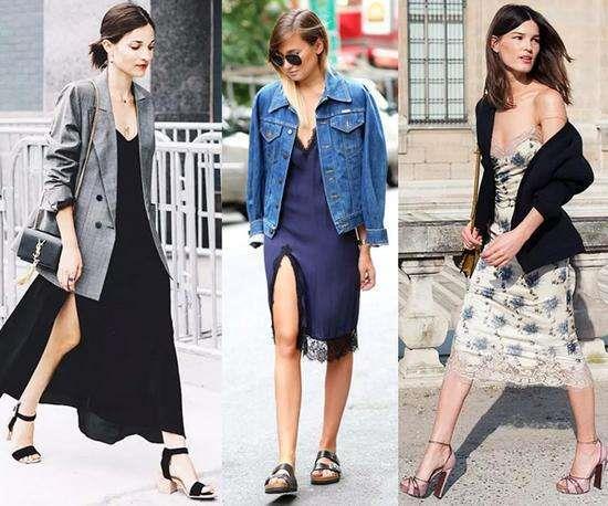 睡衣风街拍 睡衣风衬衫搭配