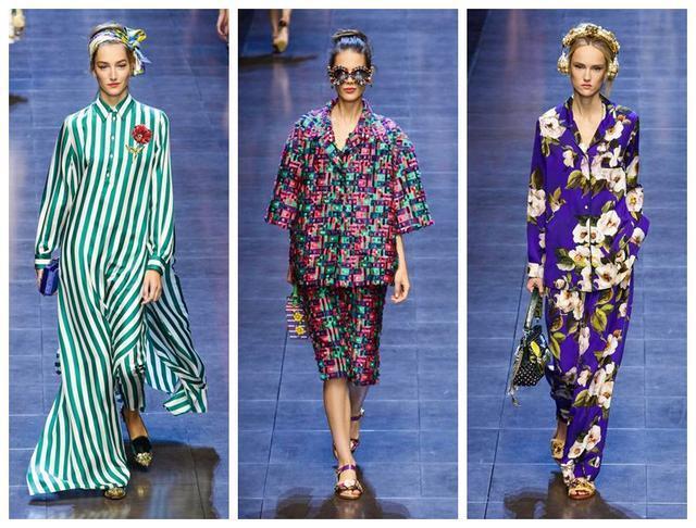 睡衣风街拍 睡衣风衬衫搭配