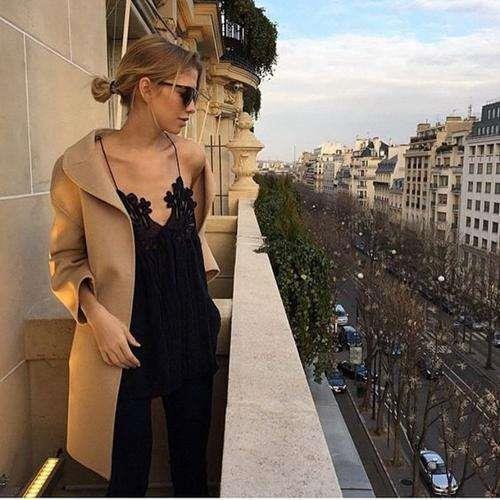 睡衣风街拍 睡衣风衬衫搭配