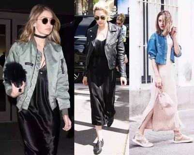 睡衣风街拍 睡衣风衬衫搭配