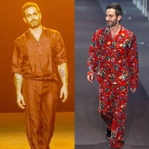 睡衣风街拍 睡衣风衬衫搭配