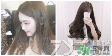 直发与卷发的区别 卷发和直发对比照