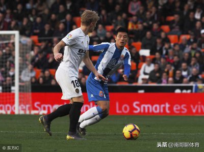 ​国足的骄傲，武磊在西甲联赛上打进了生涯的首粒进球