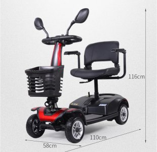 ​2款适合70岁以上老年人的四轮电动车，最低价不到2000元，能接娃