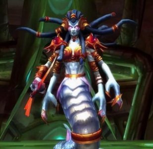 ​魔兽TBC，毒蛇神殿瓦斯琪的一生