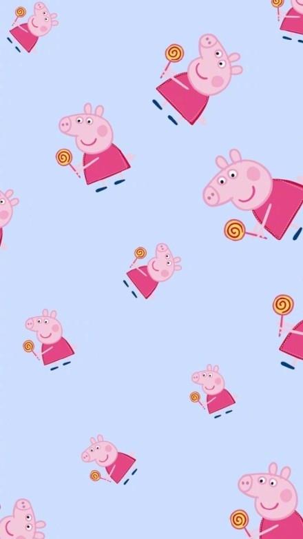 分享一组小猪佩奇高清壁纸,社会人专用