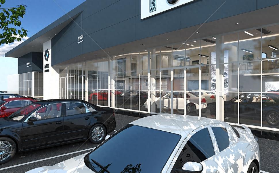 卓一设计最新汽车修理厂装修效果图，不看就亏了