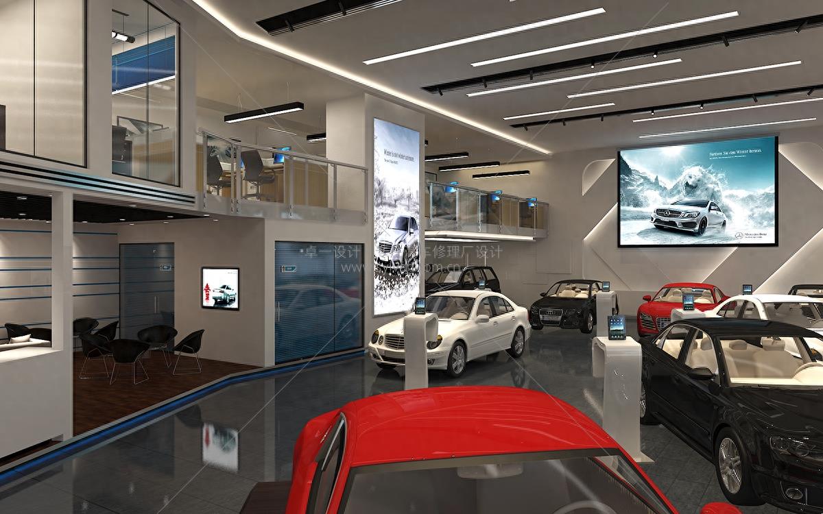 卓一设计最新汽车修理厂装修效果图，不看就亏了