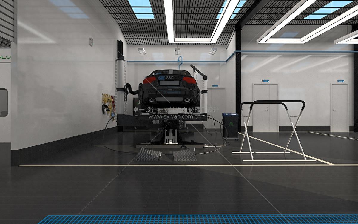 卓一设计最新汽车修理厂装修效果图，不看就亏了