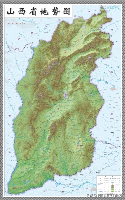 超清!山西省地图大全,建议收藏