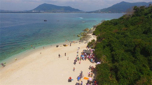 比三亚更加值得去的加井岛可谓海南省内最美的岛