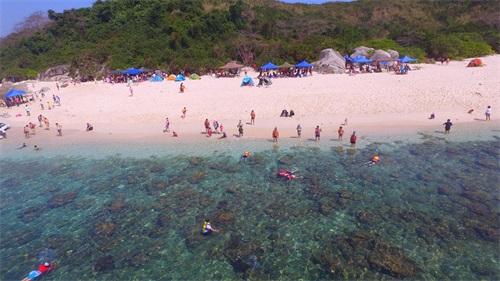 比三亚更加值得去的加井岛可谓海南省内最美的岛