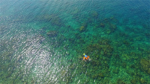 比三亚更加值得去的加井岛可谓海南省内最美的岛