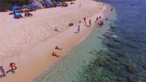 比三亚更加值得去的加井岛可谓海南省内最美的岛