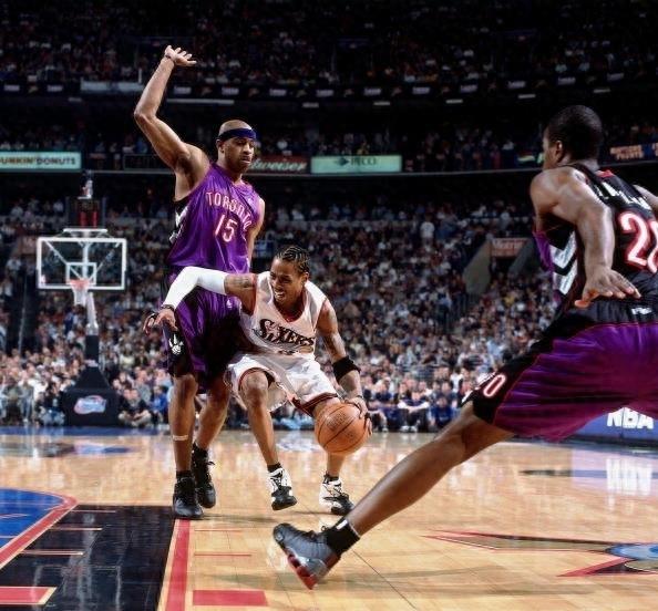 NBA史上最强突破球员艾弗森过人集锦！