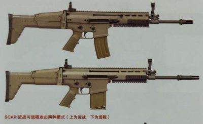 ​美国单兵装备——SCAR突击步枪