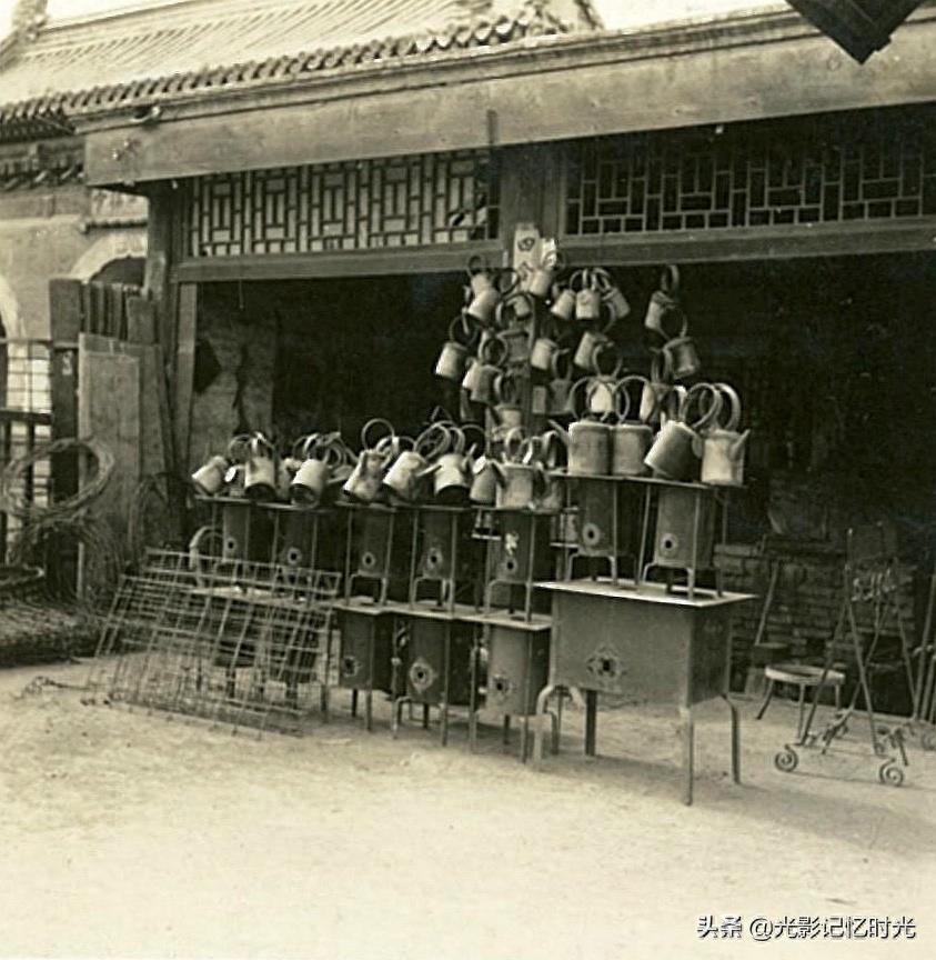 老照片：八十年前的北京朝阳门