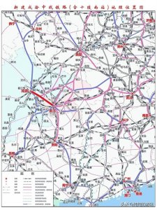 ​四川省计划新建成都至重庆市的中线高铁线路走向