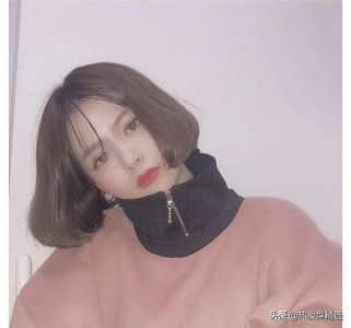 ​最显脸小的经典内扣短发