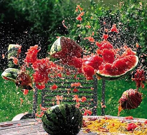 切西瓜为什么会裂开