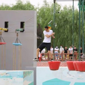 ​人气超火爆的“水上大冲关”今日开赛！快来一起挑战吧！