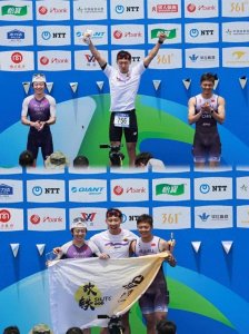 ​四团小伙荣获泰州铁人三项公开赛季军！张鑫磊，好样的！