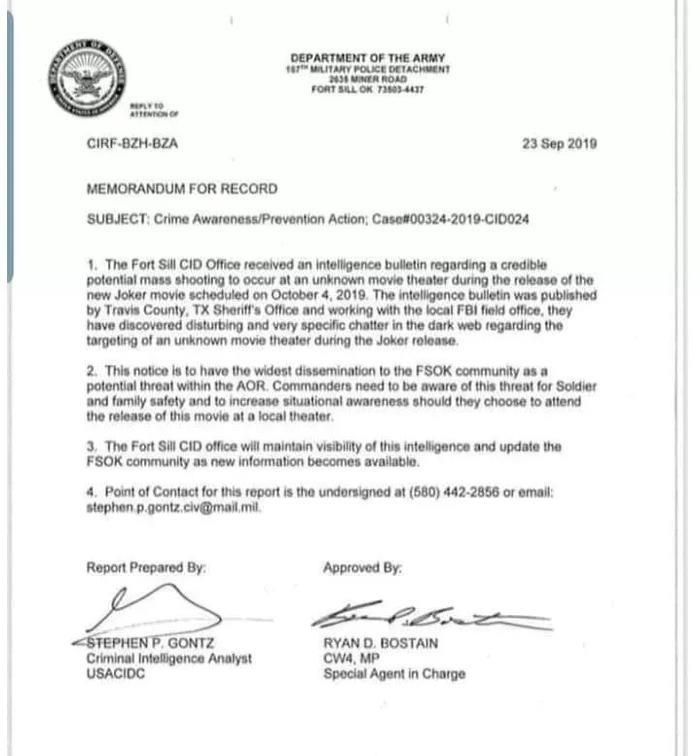 为什么有很多美国人会对《小丑》上映产生恐惧？