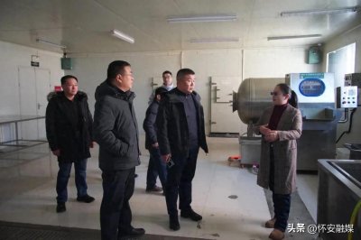 ​石家庄市北国超市（北人集团）考察团来怀安县实地考察农特产品