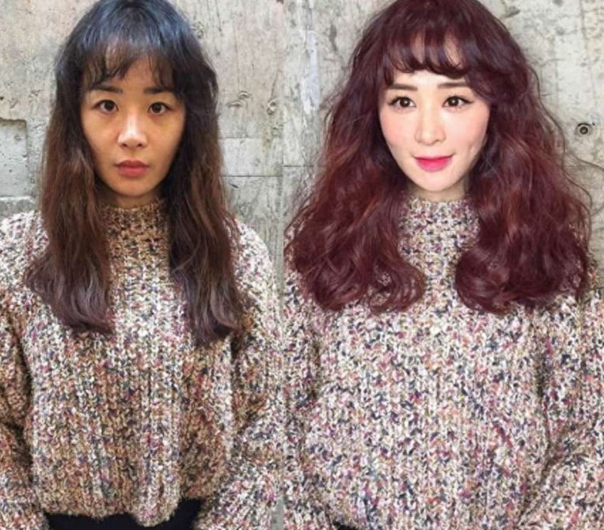 女孩们化妆前后的对比图:看完再也不相信世上有真美女了