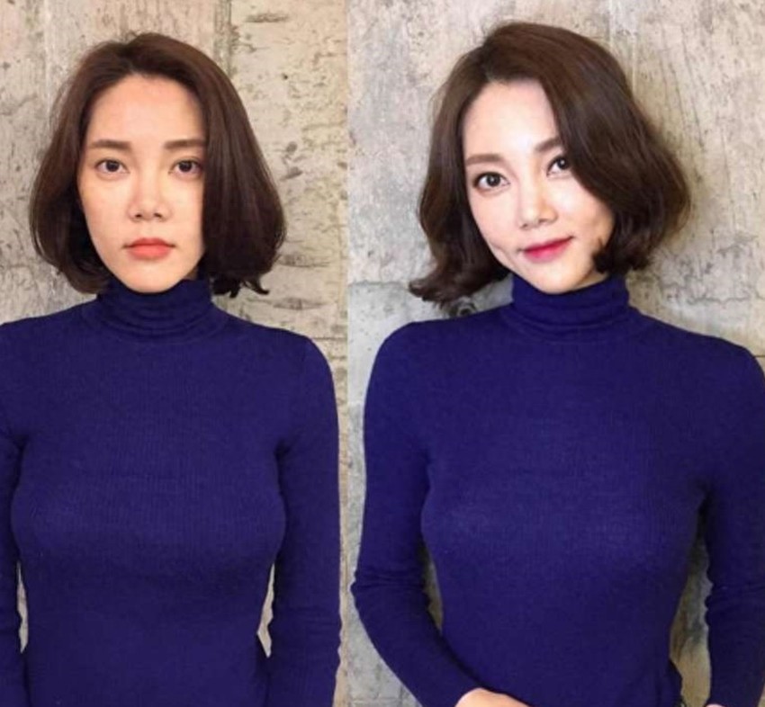 女孩们化妆前后的对比图:看完再也不相信世上有真美女了