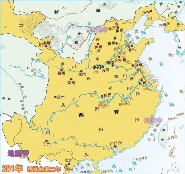 三国地图变迁图（一口气看完15幅地图）(14)