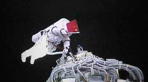 神州7号宇航员,神舟七号的宇航员是谁首次太空行走2008图3