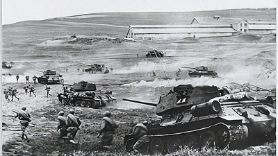 ​库尔斯克会战，战争史上最大的坦克对战，德军坦克部队彻底溃败