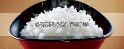 ​冬天剩饭放几天可以吃 冬天三天的剩饭还可以吃吗
