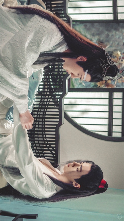 一组《陈情令》蓝忘机和魏无羡高清无水印壁纸，喜欢赶紧保存吧