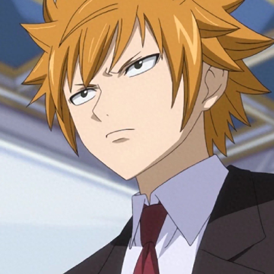 「动漫头像」妖精的尾巴帅气无水印二次元男生头像