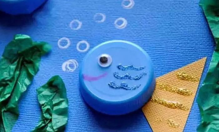 瓶盖创意手工教程,小小瓶盖大变身!
