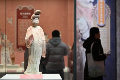 ​Tang Dynasty cultural relics exhibition opens at National Marine Museum in