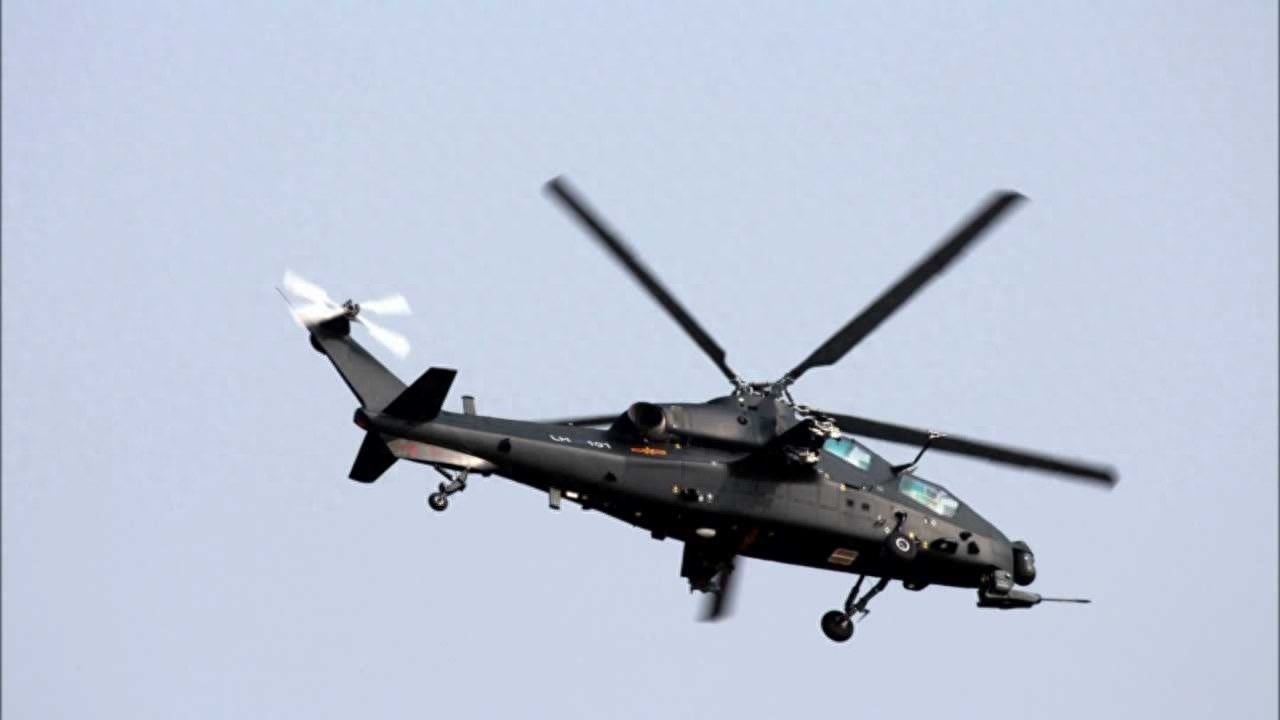 中国最牛逼的直升机-直10武装直升机