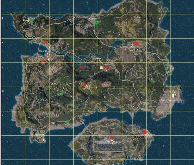 绝地求生新手吃鸡攻略，看完这几张图让你秒变大神