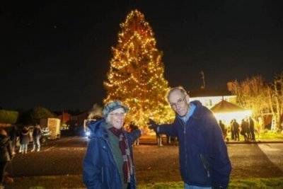 ​44年前种下的冷杉树长到15米高 成为当地旅游景点