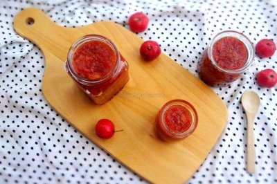 ​在家制作山楂果酱，酸甜可口又软绵，开胃消食方法简单